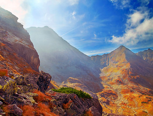 Image showing Mountains landscape