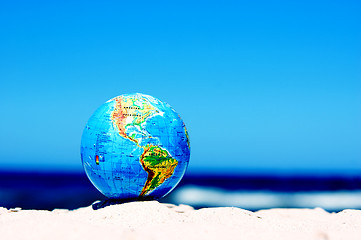 Image showing Earth globe. Conceptual image