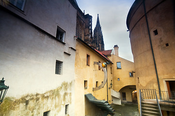 Image showing Prague. Old, charming buildings