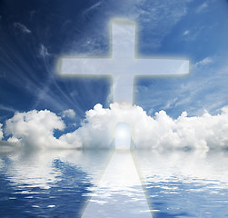 Image showing Way to heaven, new life