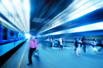 Image showing Railway station