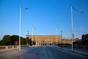 Image showing Royal palace in Stockholm, Sweden