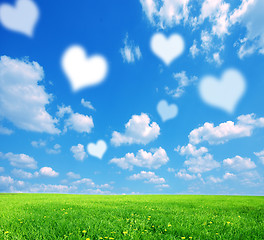 Image showing Love nature background