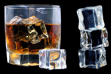 Image showing Whiskey and Ice