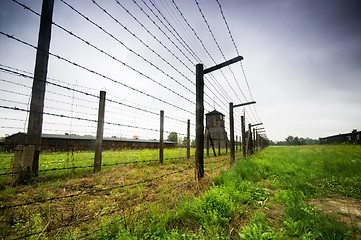 Image showing Majdanek - concentration camp in Poland. 