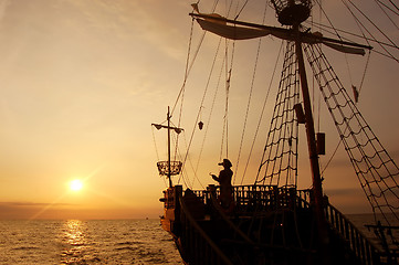 Image showing Pirate ship