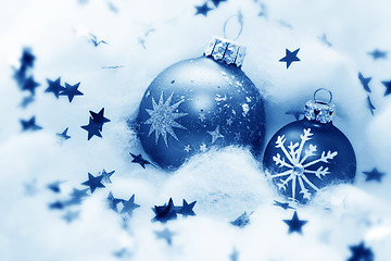 Image showing Christmas balls decoration