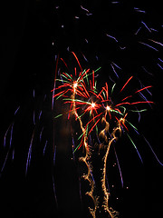 Image showing Cocktail fireworks