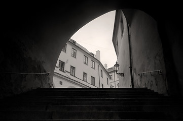 Image showing Prague. Old, charming streets