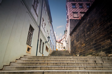 Image showing Prague. Old, charming streets