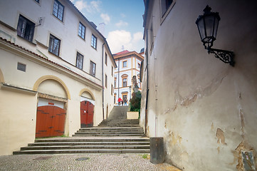 Image showing Prague. Old, charming streets