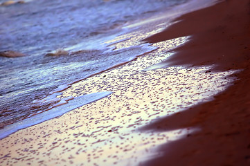 Image showing Ocean in sunshine