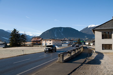 Image showing Mountain village in the Alps