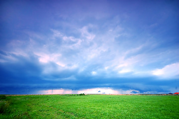 Image showing Stormy landscape