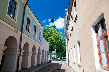 Image showing Historic buildings. Zamosc, Poland