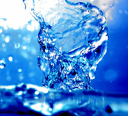 Image showing Water refreshing