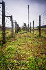 Image showing Majdanek - concentration camp in Poland. 