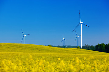 Image showing Wind Turbines