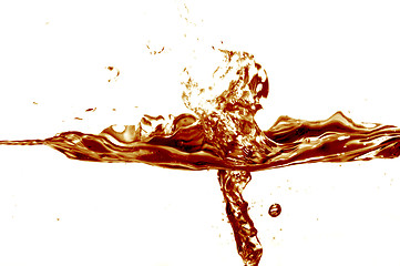 Image showing Cola splash