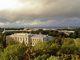 Image showing View on Grand Palace and Upper Garde