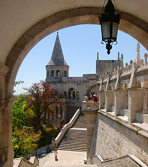 Image showing The great tower of Fishermen's Bastion