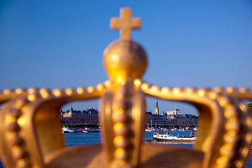 Image showing Stockholm, Sweden in Europe. Waterfront view