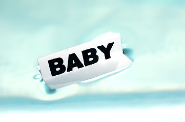 Image showing BABY concept