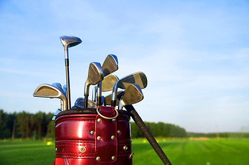 Image showing Golf gear