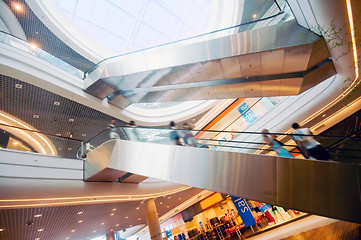 Image showing Modern shopping mall