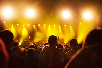 Image showing People on music concert