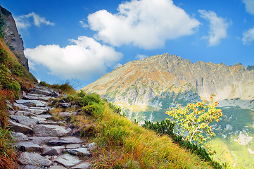 Image showing Mountains landscape