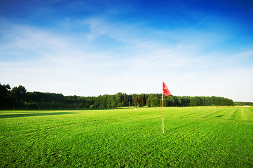 Image showing Golf field