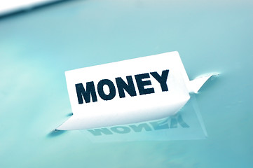 Image showing MONEY concept