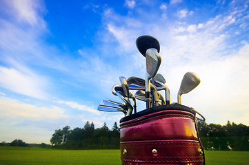 Image showing Golf gear