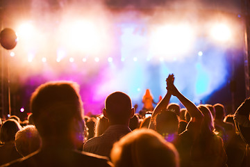 Image showing People on music concert