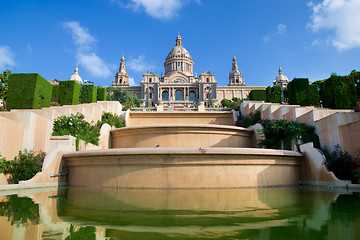 Image showing Catalunya National Museum of Art, Barcelona