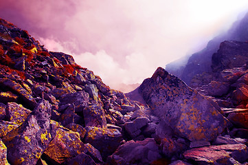 Image showing Rocky mountains landscape