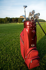 Image showing Golf gear