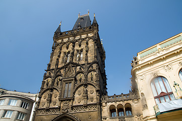 Image showing Prague. Powder gate - Prasna Brana