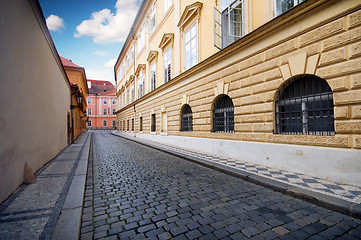 Image showing Prague. Old, charming street