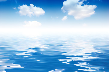 Image showing Ocean and Sky background