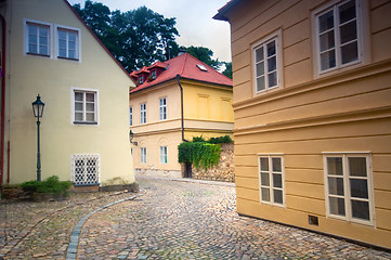 Image showing Prague. Old, charming streets