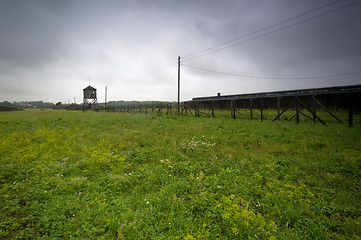 Image showing Majdanek - concentration camp in Poland. 