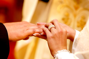 Image showing Wedding ceremony
