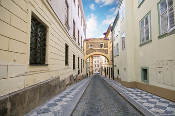 Image showing Prague. Old, charming streets