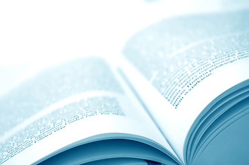 Image showing Opened book