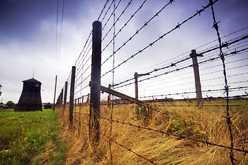 Image showing Majdanek - concentration camp in Poland. 