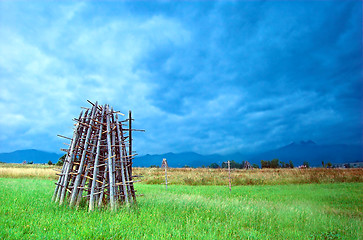 Image showing Rainy mountains