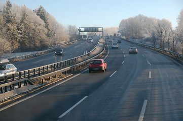 Image showing Highway in the winter