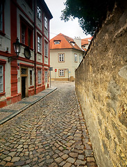 Image showing Prague. Old, charming streets